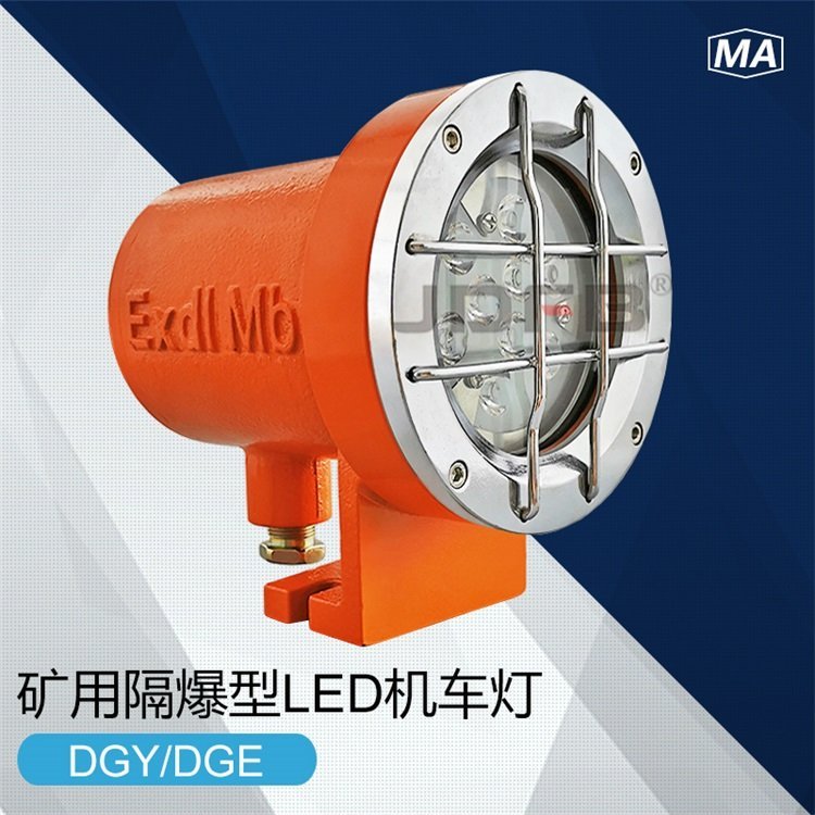 DGE9/36L(A)矿用扒渣机车灯36V双进线口