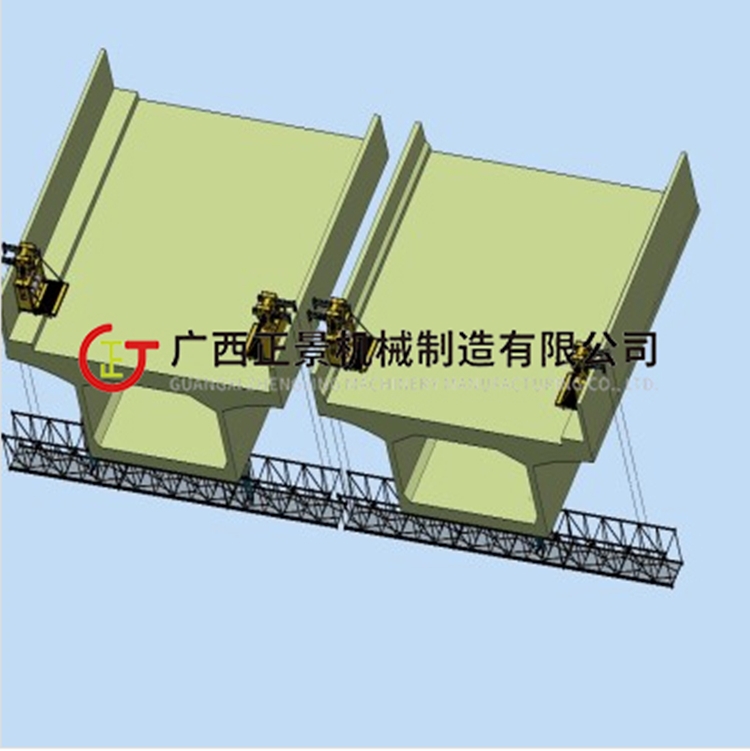  桥底检修施工吊篮 桥梁涂装作业平台