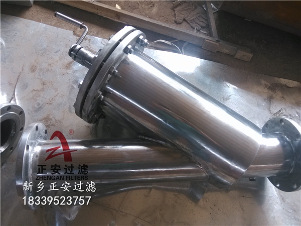 DN50Y型手摇刷式过滤器-正安过滤