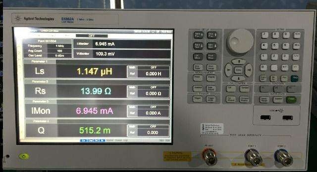 东莞E4982A高频阻抗分析仪0.0.0.0