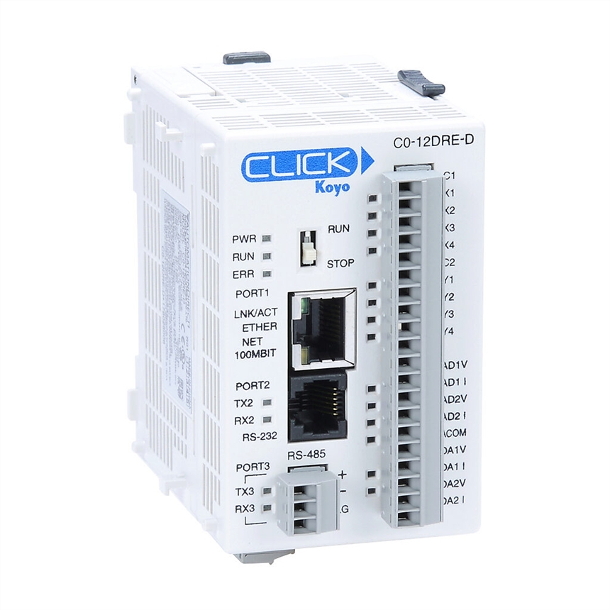 原裝automationdirect模塊CLICK Ethernet Analog PLC C0-1