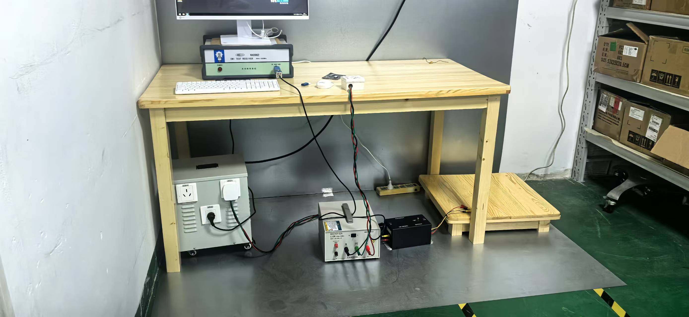 科環(huán)原廠供應KH3962型認證級emc傳導輻射測試設備-含安裝調試培訓
