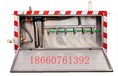 礦井KGS供水施救自救器裝置