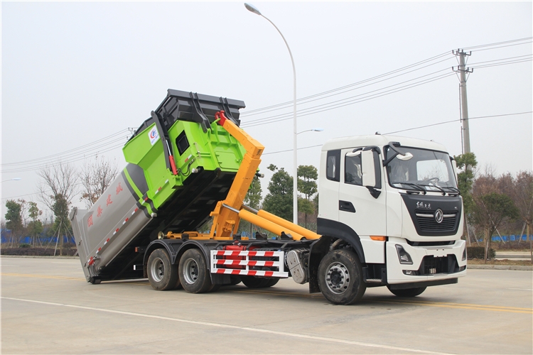 蒼山勾臂垃圾車銷售點_垃圾車多少錢