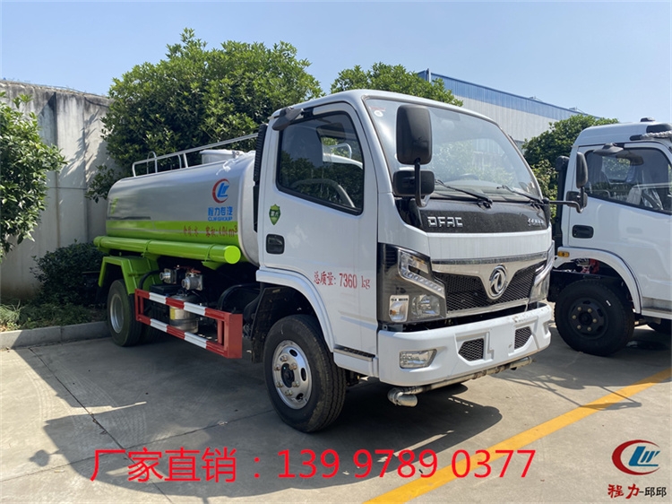 大連國六東風(fēng)5噸灑水車 多功能噴霧灑水車