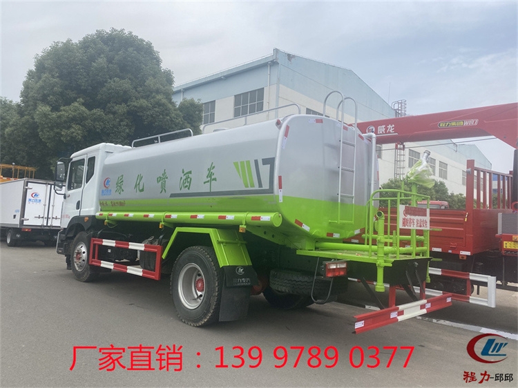 呼伦贝尔东风5吨雾炮洒水车 12方多功能洒水车