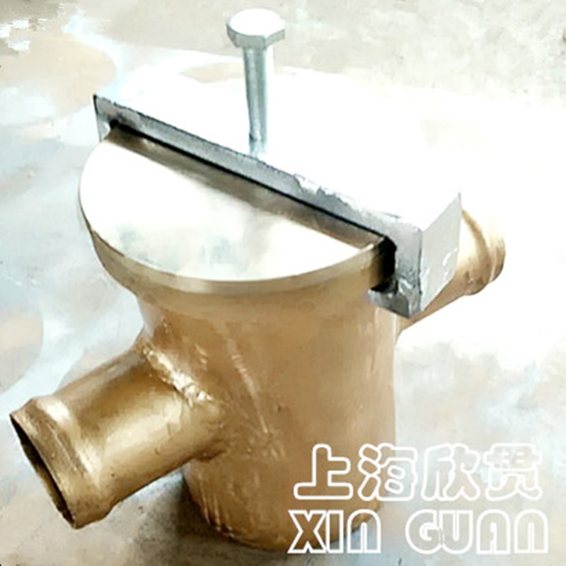 CB682-77铜制B型直角海水滤器