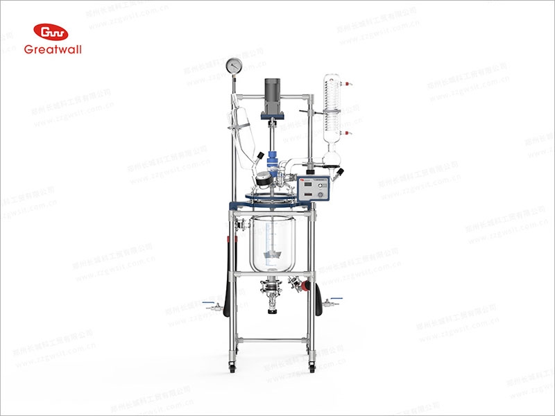 长城科工贸升降双层玻璃反应釜厂家