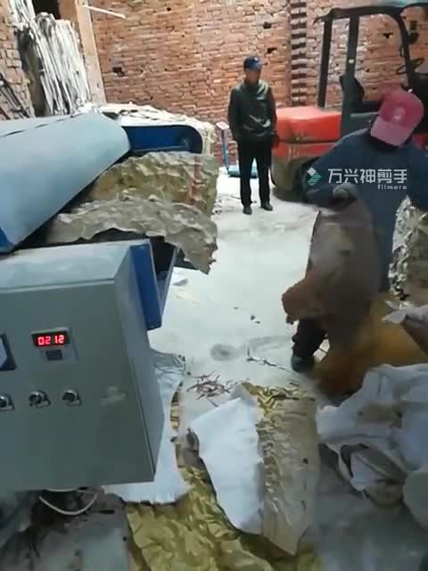 牛皮紙袋分離機 電加熱紙塑分離機 切邊機