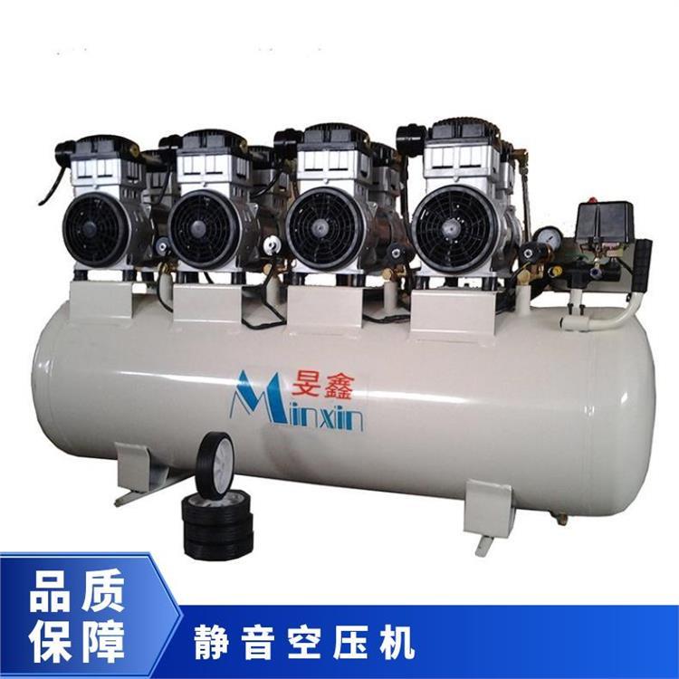 旻鑫無油空壓機廠家 活塞式 靜音 0.8mpa 空氣 MX61 0.55kw~4.5KW