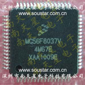 代理MC56F8037VLH 16BIT LQFP64 MCU