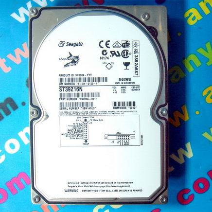 ST39216N IBM．Seagate．Fujitsu厦门源真在仓储特价供应