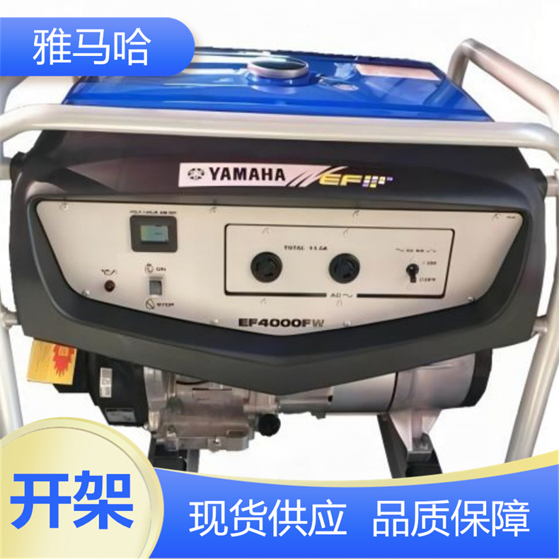 雅馬哈品牌汽油發(fā)電機組EF4000FW單相220V手啟動移動式