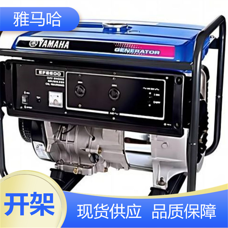 雅馬哈品牌EF14000E單相電啟動(dòng)可移動(dòng)開(kāi)架式汽油發(fā)電機(jī)組