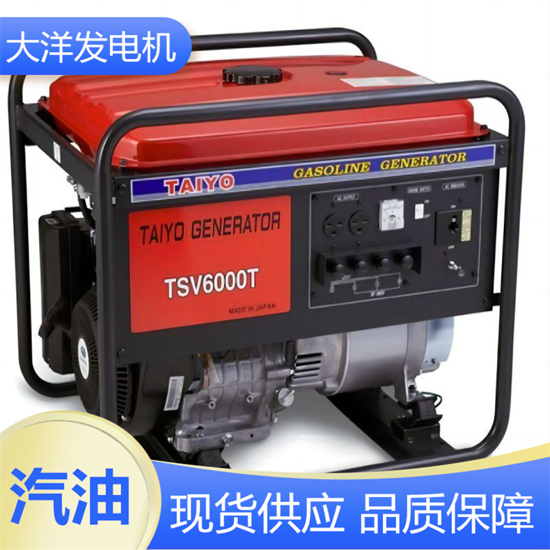 5.5KVA大洋品牌三相TSV7800T手啟動(dòng)應(yīng)急家用汽油發(fā)電機(jī)組