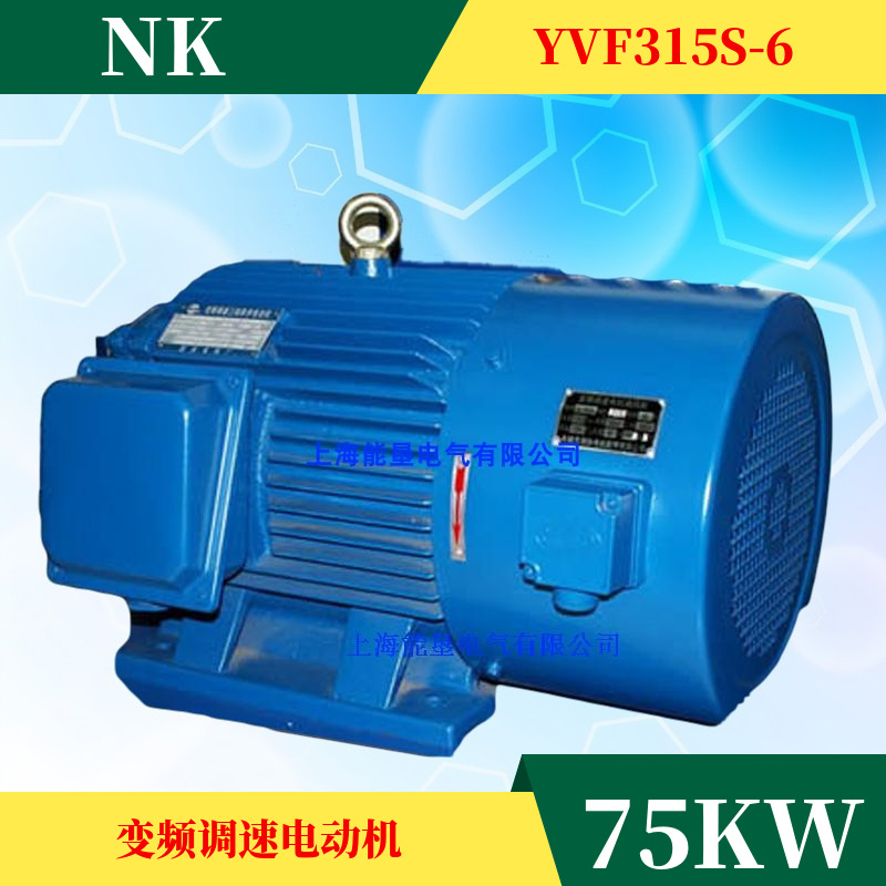 YVF調(diào)速電機(jī) 三相異步交流電動(dòng)機(jī)315S-6 75千瓦變頻電機(jī)