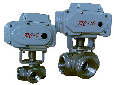 深圳潤川電動三通球閥，供應電動三通球閥執(zhí)行器，電動三通球閥銷售部