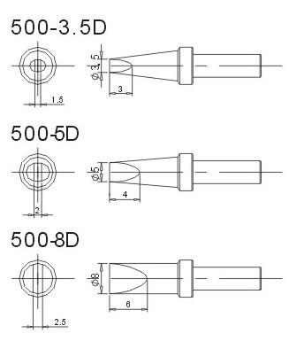 500-8D烙铁头