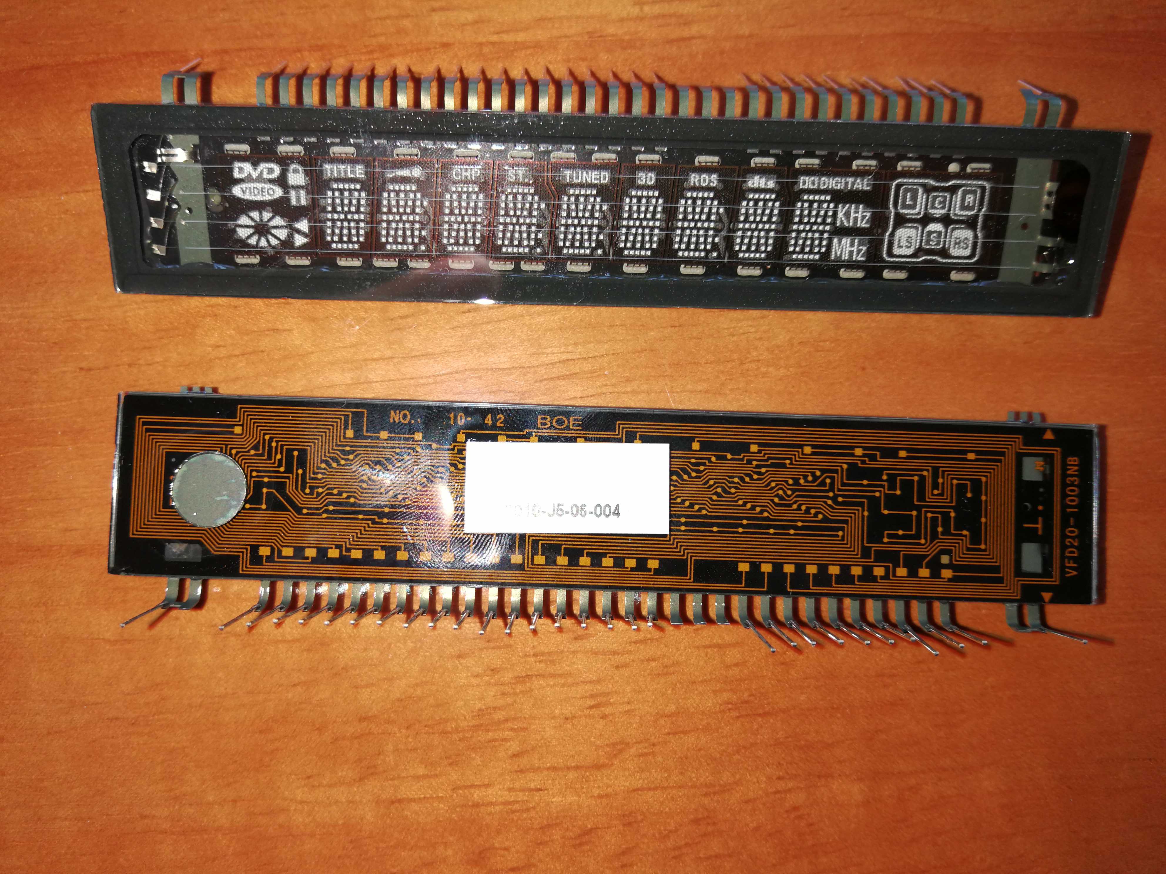 VFD熒光顯示器，1003F,真空熒光屏，VFD20-1003NB,BOE,VFD MODULE