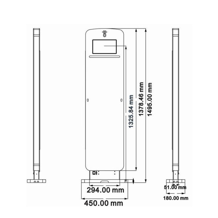 物果 RFID企业级门禁 固定式RFID