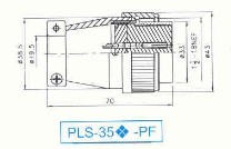 台湾錩钢 PLT 航空连接器 PLS-3524-PF