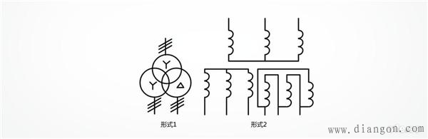 变压器电气符号