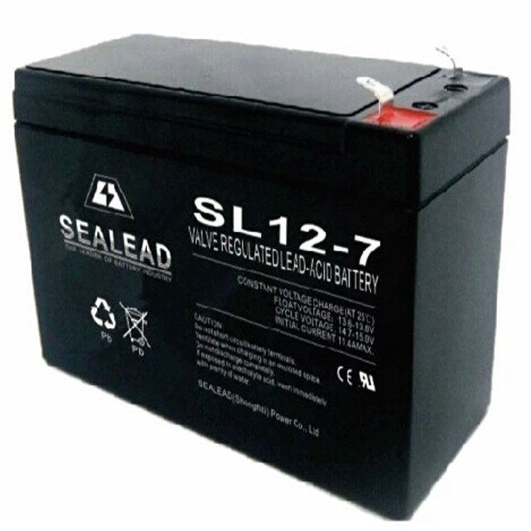 SEALEAD西力达蓄电池SL12-1212V12AH安防消防电梯UPS电源