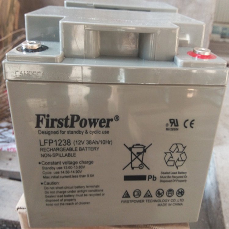 一电蓄电池LFP123812V38AH配电柜直流屏UPS免维护电池