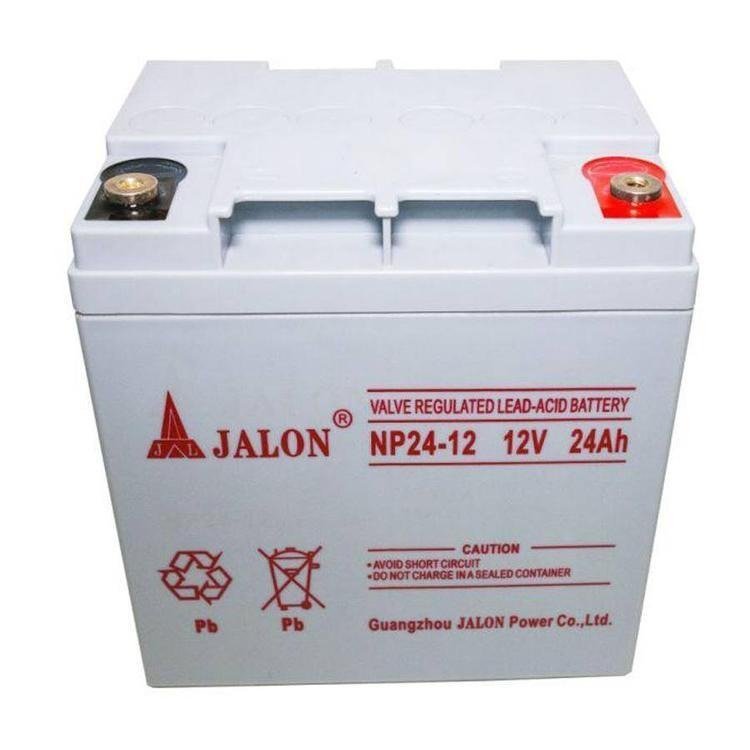 JALON捷隆NP24-12直流屏UPS备用机房电池12V24AH促销原厂