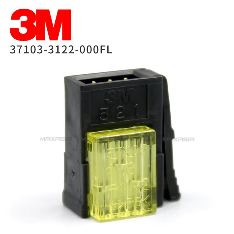 3M进口MINICLAMP2.54mm间距免剥皮压接37103-3122-000FL3芯