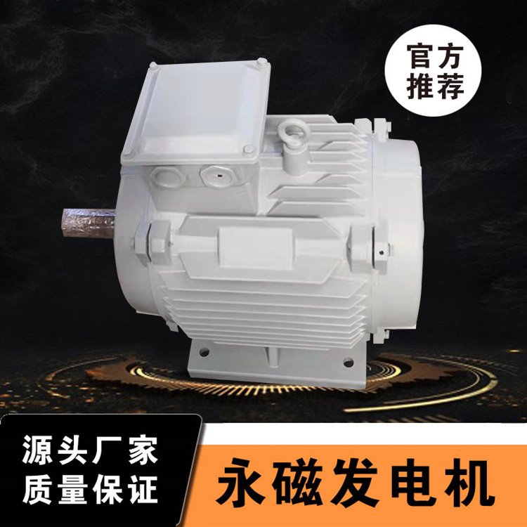 蓝润10KW300转50HZ三相四线低速永磁发电机风力水力发电转速低