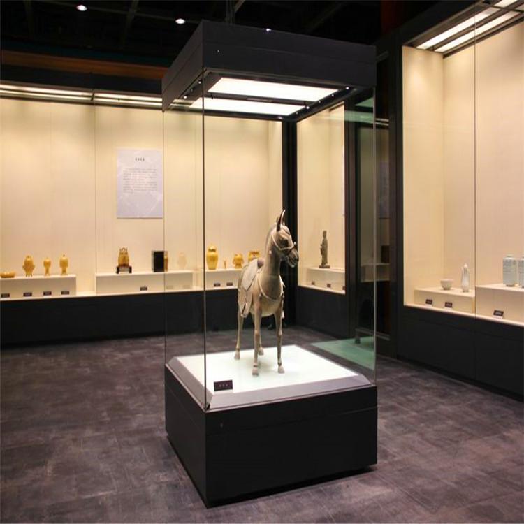 海口博物馆展柜定制厂家海口文物展柜制作设计价格-隆城展示