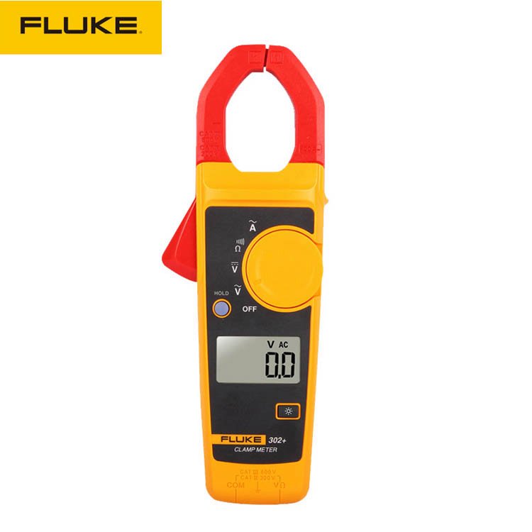 福禄克FLUKEF302 数字钳形表交直流电流表万用表