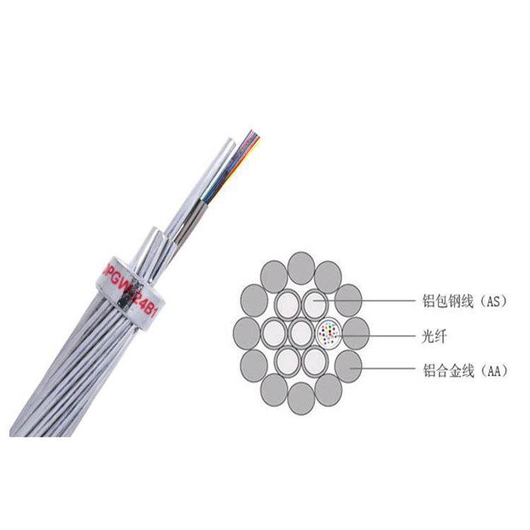 OPGW-24B1-50光缆4芯6芯8芯12芯24芯48芯-288芯室外单模