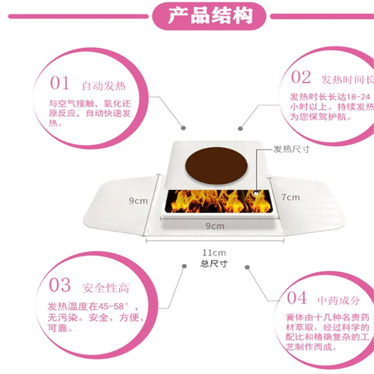 暖宫贴批发厂家女性调理宫寒暖宫护宫OEM贴牌定制