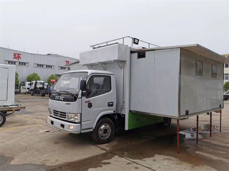 解放虎V蓝牌炊事车多功能流动餐饮车自行式后勤饮食保障车