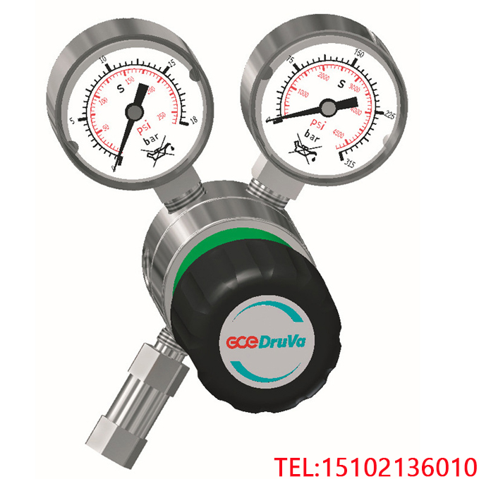 德国GCEDruva半自动切换系统二级调压阀特气气体钢瓶减压器减压阀