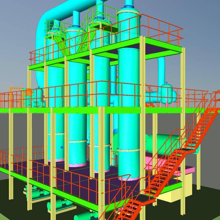 香料香精类废水三效蒸发结晶器MVR蒸发器河北卓普出品好用不贵