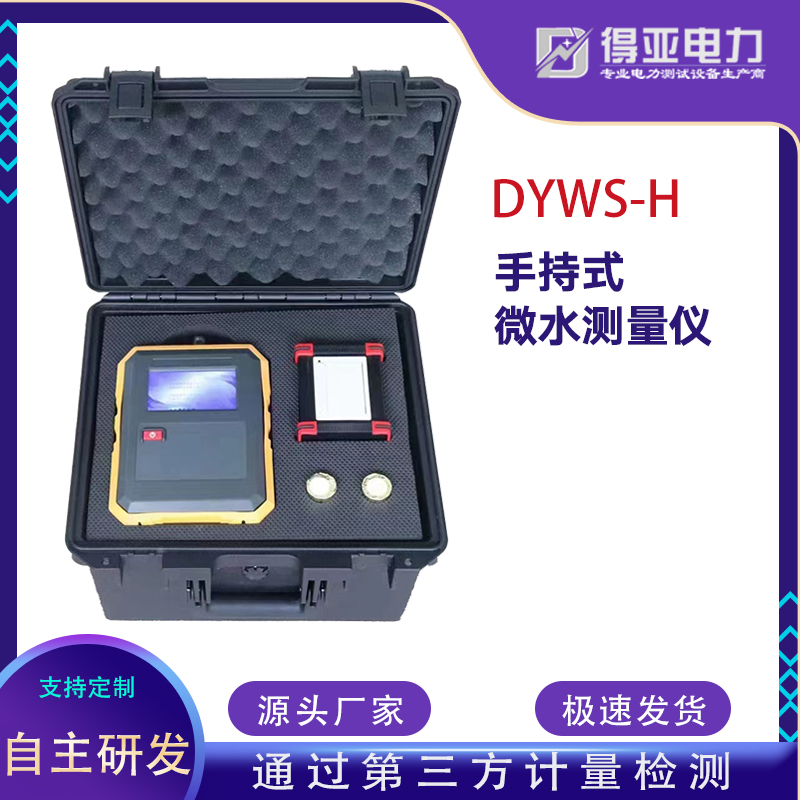 DYWS-H便携式SF6微水测量仪手持式六弗化硫微水仪厂家