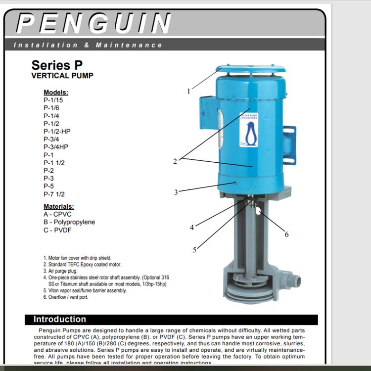 优势供应Penguin泵P-1AEK-3美国泵阀原装进口