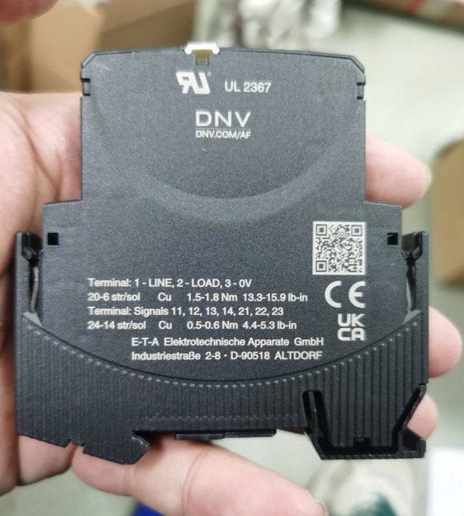 优势供应德国原装进口E-T-A断路继电器ESX10-TD-101-DC24V-X279