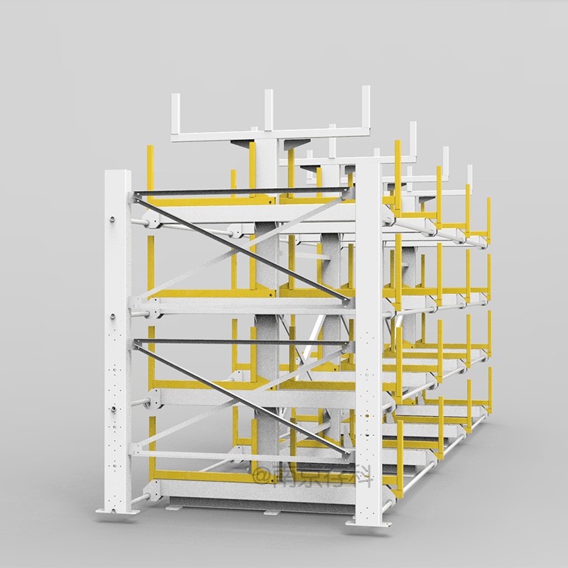 伸缩悬臂货架铝型材存储架钢管存放架仓库架子CK-SS-66存科