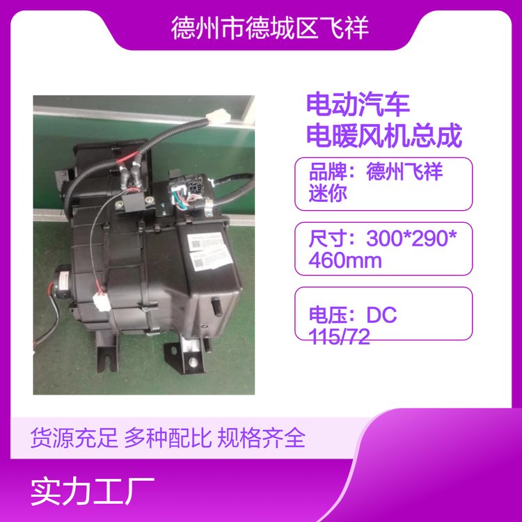 麗馳新能源電動汽車4132電暖風(fēng)機總成