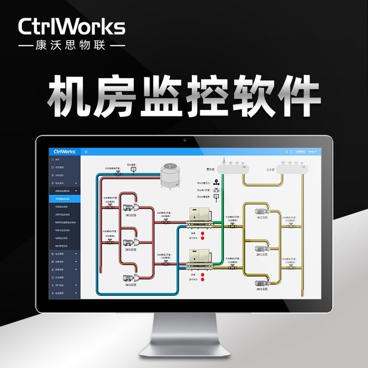 机房监控机房可视化自动化成套控制系统三维展示