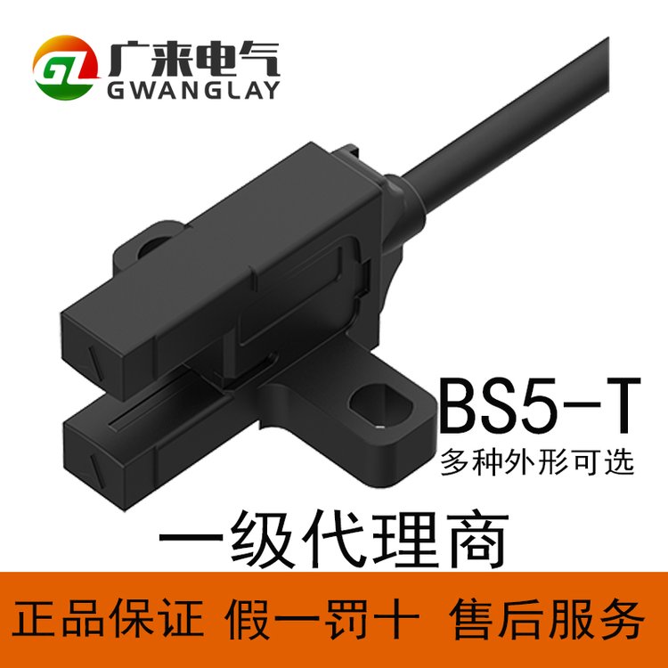 韩国奥托尼克斯Autonics微型光电传感器BS5系列凹槽深度9mmT型光电