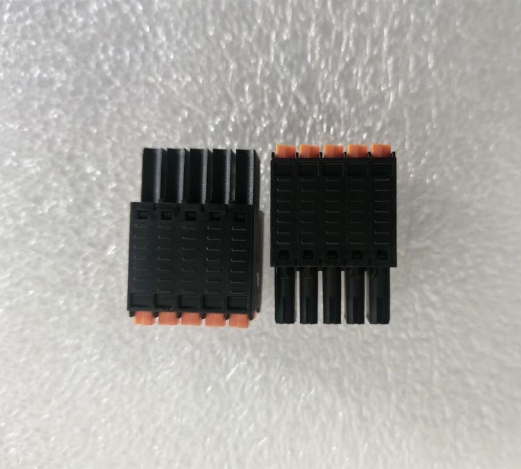 魏德米勒装置联接件-4pin-PCB焊接型接线端子-脚距5.08mm-配14180251