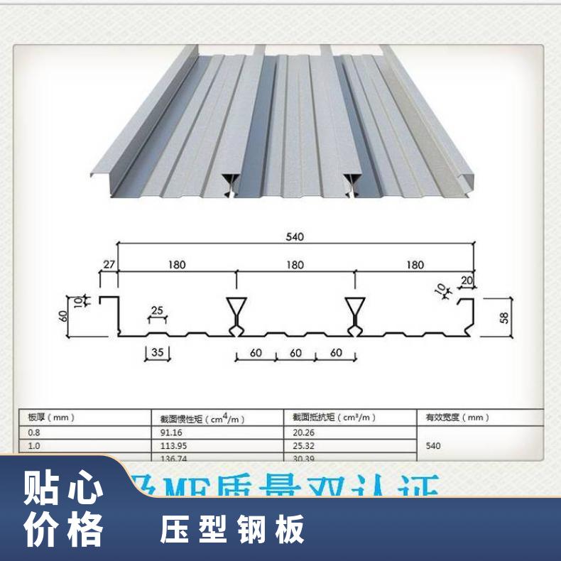 辉睿YX48-200-600（B)压型钢板镀铝锌基板彩钢图层