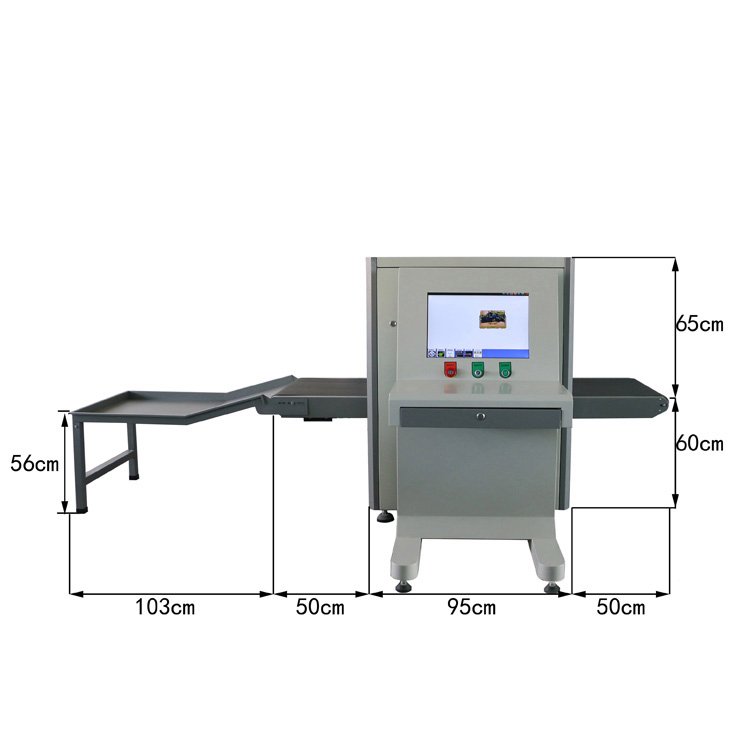 學校安檢機ZK-6550B通道式X光機安檢門金屬檢測器設備廠家