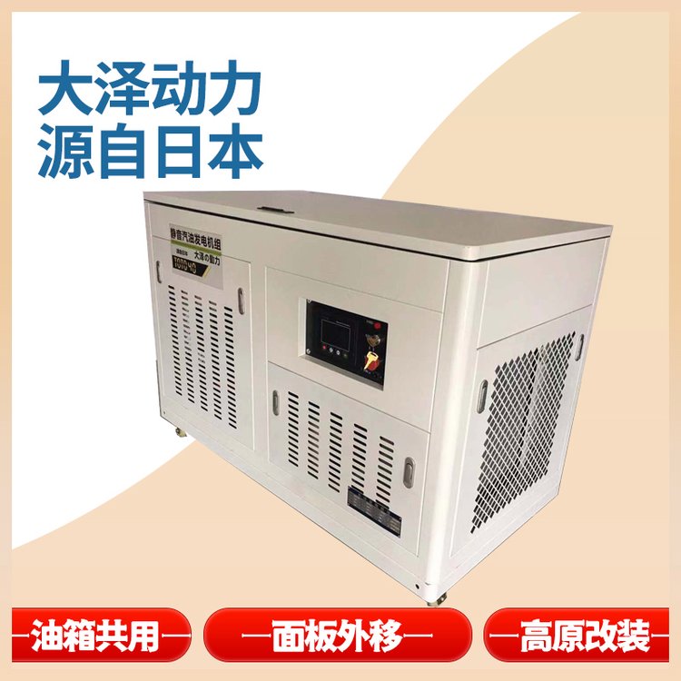 大泽动力35kw千瓦汽油发电机220\/380V电启动高原版按需供应TOTO35