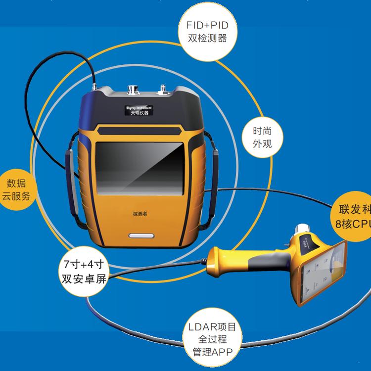 5000型便携式氢火焰离子FID和光离子PID双检测器